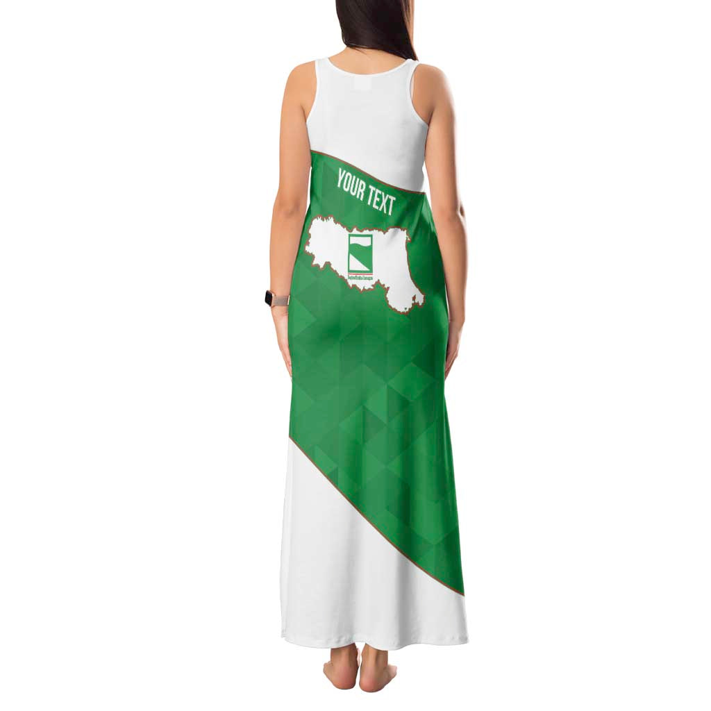 Personalized Italy Emilia-Romagna Tank Maxi Dress Inspiration Flags Style