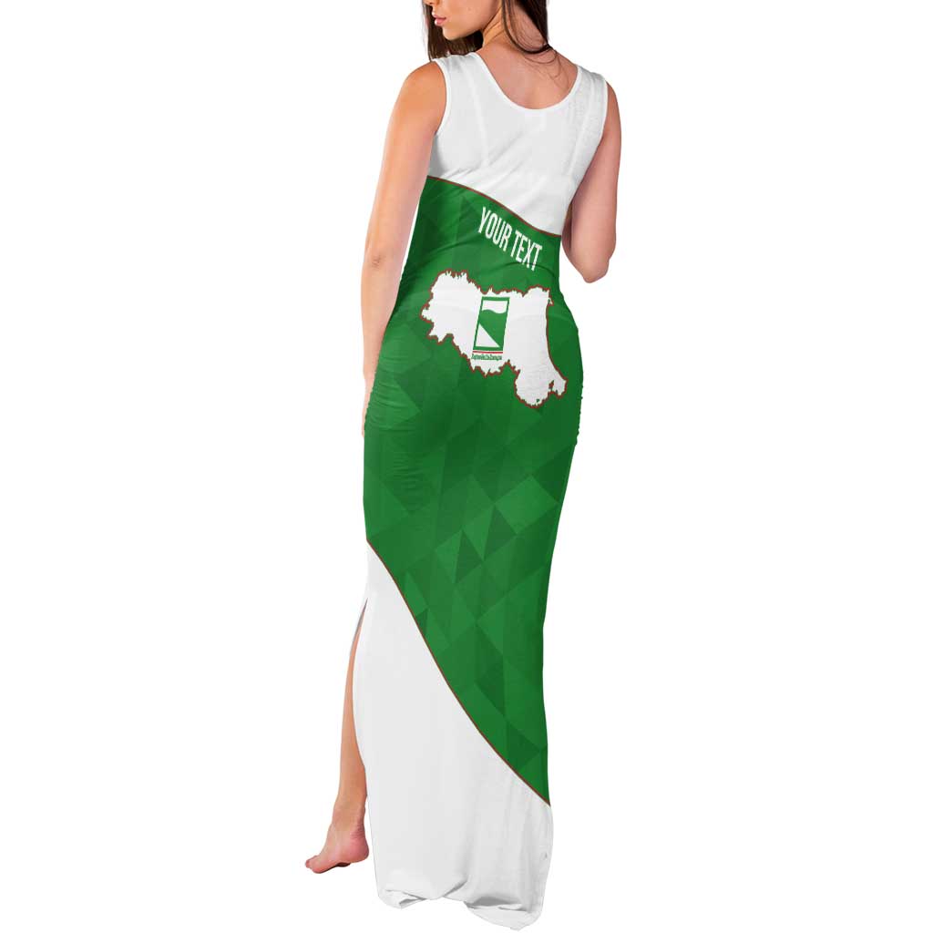 Personalized Italy Emilia-Romagna Tank Maxi Dress Inspiration Flags Style
