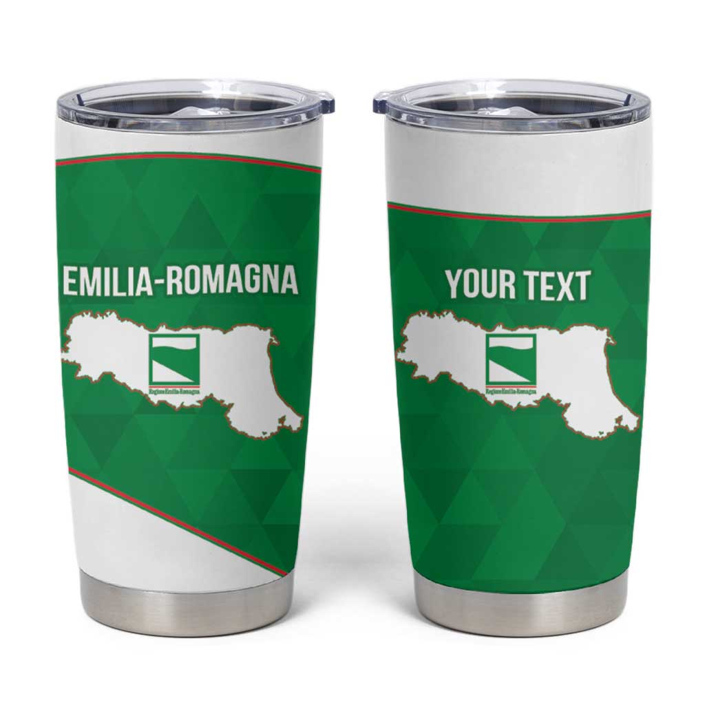 Personalized Italy Emilia-Romagna Tumbler Cup Inspiration Flags Style