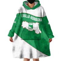 Personalized Italy Emilia-Romagna Wearable Blanket Hoodie Inspiration Flags Style