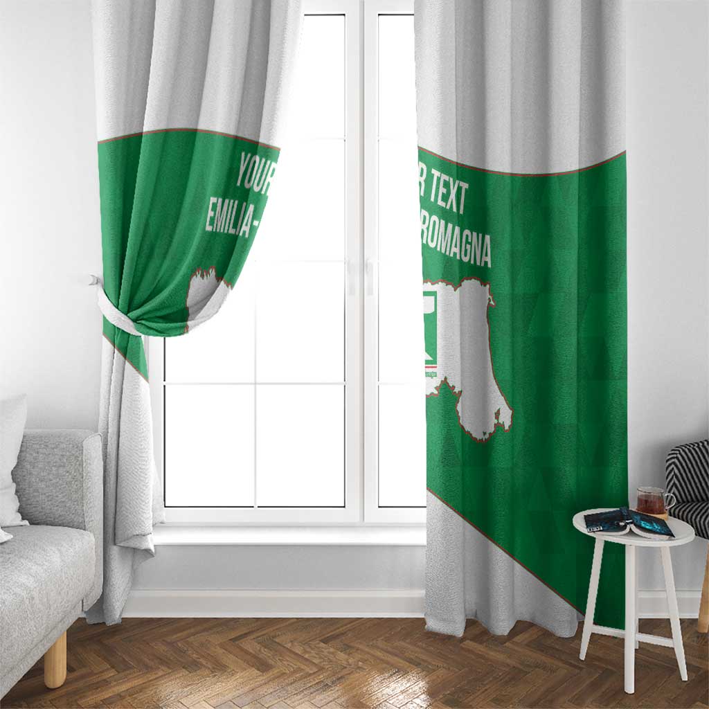 Personalized Italy Emilia-Romagna Window Curtain Inspiration Flags Style