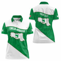 Personalized Italy Emilia-Romagna Women Polo Shirt Inspiration Flags Style