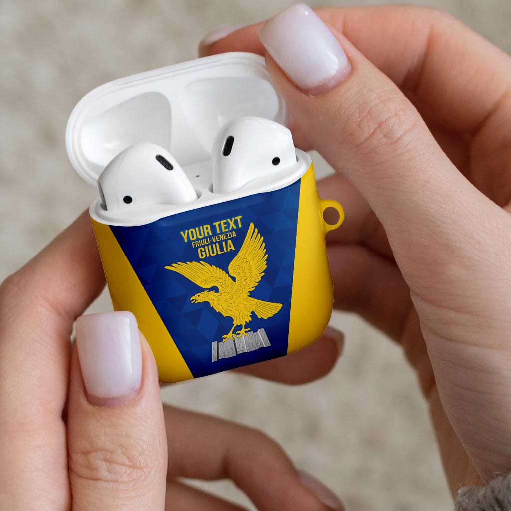 Personalized Italy Friuli-Venezia Giulia AirPods Case Inspiration Flags Style - Wonder Print Shop