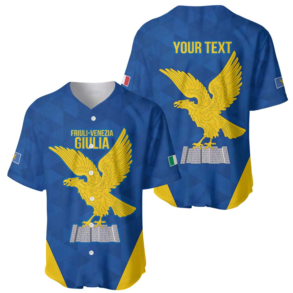 Personalized Italy Friuli-Venezia Giulia Baseball Jersey Inspiration Flags Style