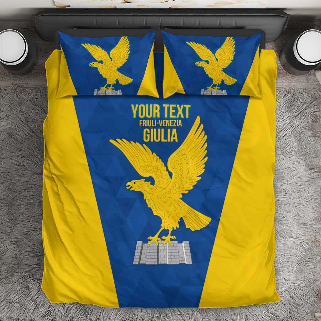 Personalized Italy Friuli-Venezia Giulia Bedding Set Inspiration Flags Style