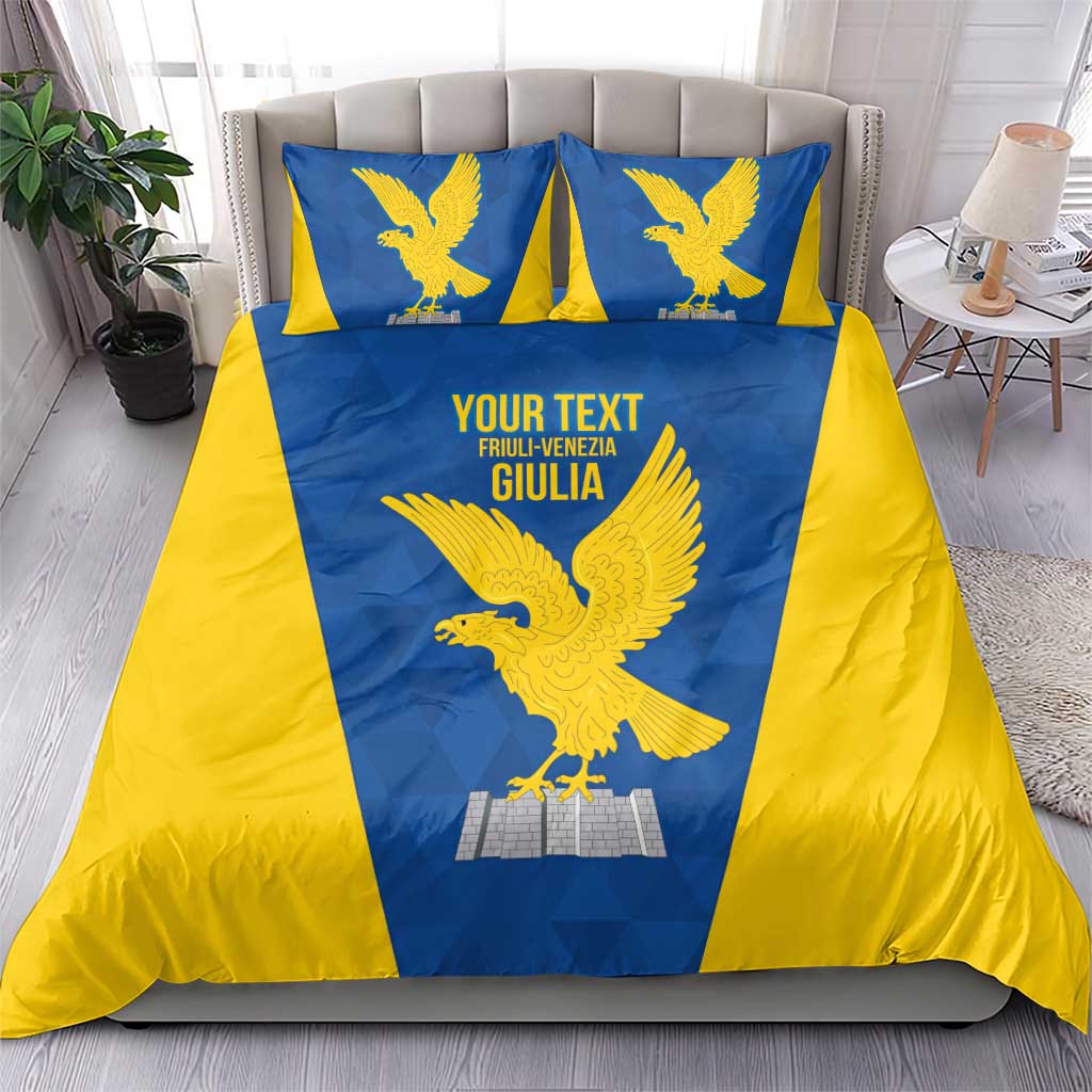 Personalized Italy Friuli-Venezia Giulia Bedding Set Inspiration Flags Style