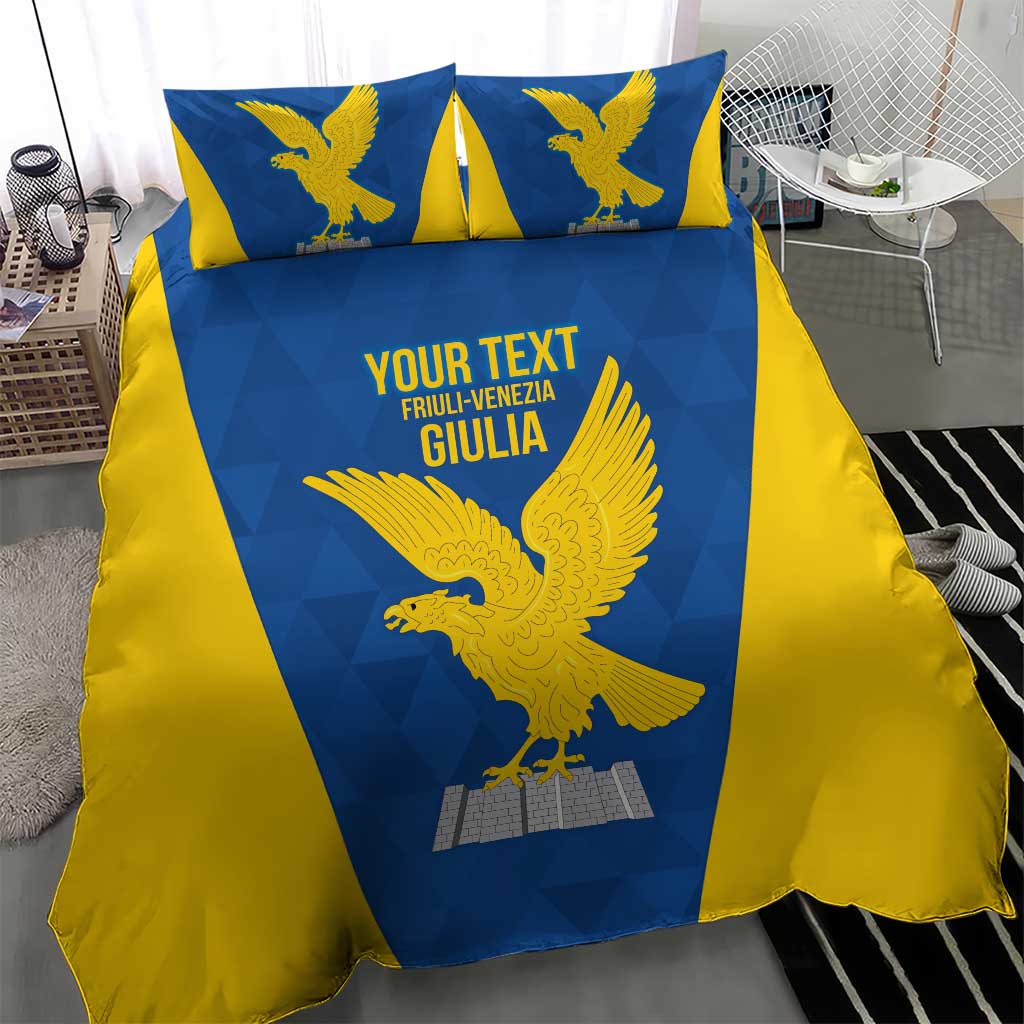 Personalized Italy Friuli-Venezia Giulia Bedding Set Inspiration Flags Style