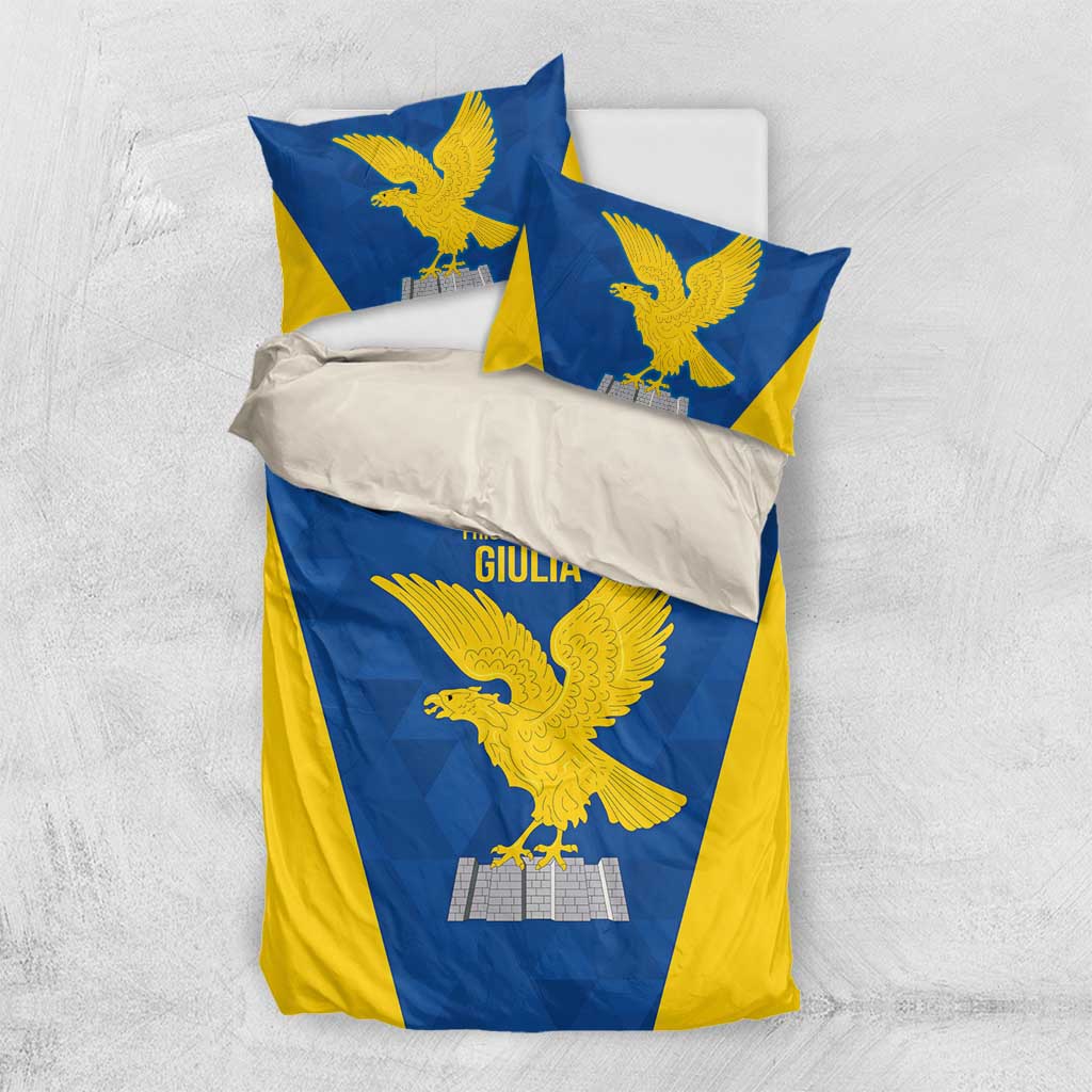 Personalized Italy Friuli-Venezia Giulia Bedding Set Inspiration Flags Style