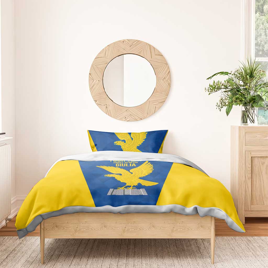Personalized Italy Friuli-Venezia Giulia Bedding Set Inspiration Flags Style