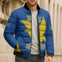 Personalized Italy Friuli-Venezia Giulia Bomber Puffer Jacket Inspiration Flags Style - Wonder Print Shop