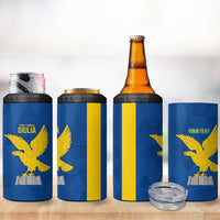 Personalized Italy Friuli-Venezia Giulia 4 in 1 Can Cooler Tumbler Inspiration Flags Style