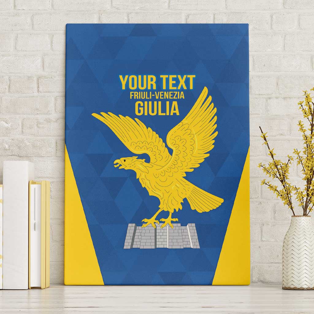 Personalized Italy Friuli-Venezia Giulia Canvas Wall Art Inspiration Flags Style
