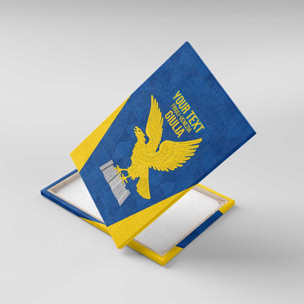 Personalized Italy Friuli-Venezia Giulia Canvas Wall Art Inspiration Flags Style