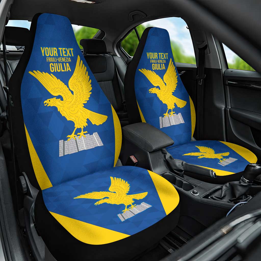 Personalized Italy Friuli-Venezia Giulia Car Seat Cover Inspiration Flags Style