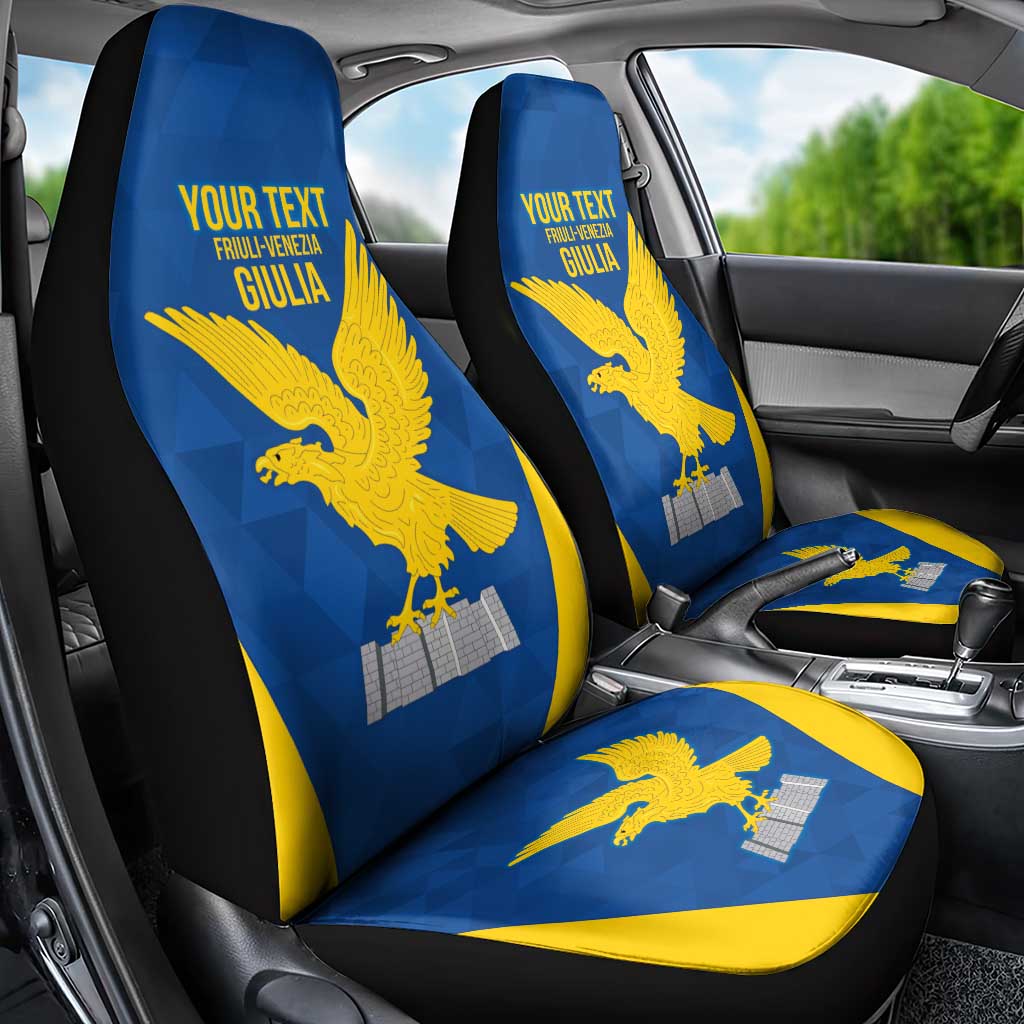 Personalized Italy Friuli-Venezia Giulia Car Seat Cover Inspiration Flags Style