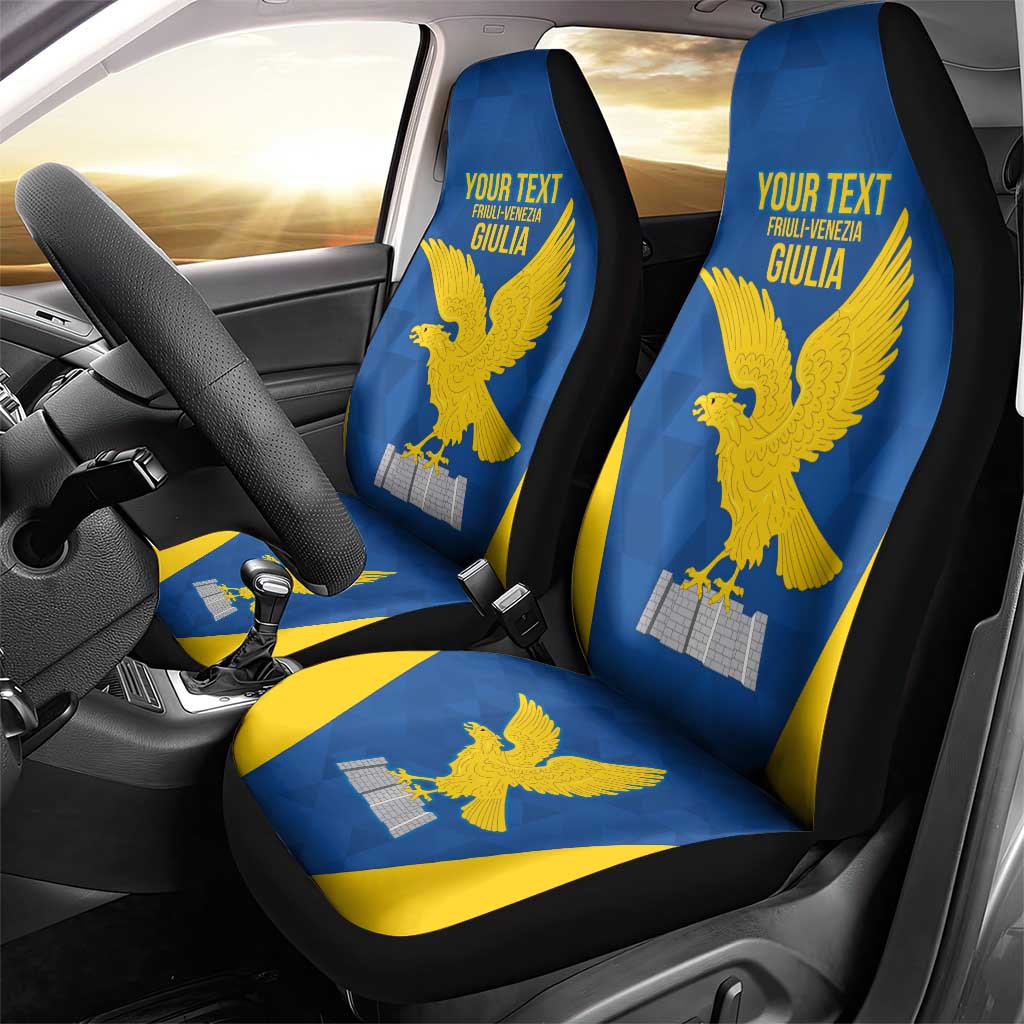 Personalized Italy Friuli-Venezia Giulia Car Seat Cover Inspiration Flags Style