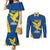 Personalized Italy Friuli-Venezia Giulia Couples Matching Mermaid Dress and Long Sleeve Button Shirt Inspiration Flags Style