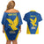 Personalized Italy Friuli-Venezia Giulia Couples Matching Off Shoulder Short Dress and Hawaiian Shirt Inspiration Flags Style