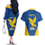 Personalized Italy Friuli-Venezia Giulia Couples Matching Off The Shoulder Long Sleeve Dress and Hawaiian Shirt Inspiration Flags Style