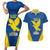 Personalized Italy Friuli-Venezia Giulia Couples Matching Short Sleeve Bodycon Dress and Hawaiian Shirt Inspiration Flags Style