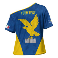 Personalized Italy Friuli-Venezia Giulia Cross Shoulder Shirt Inspiration Flags Style - Wonder Print Shop