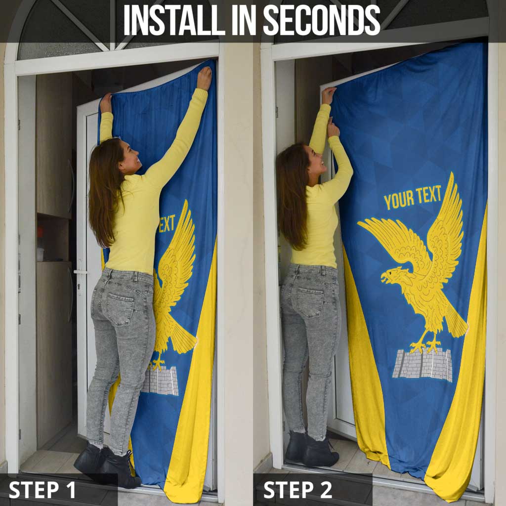 Personalized Italy Friuli-Venezia Giulia Door Cover Inspiration Flags Style - Wonder Print Shop