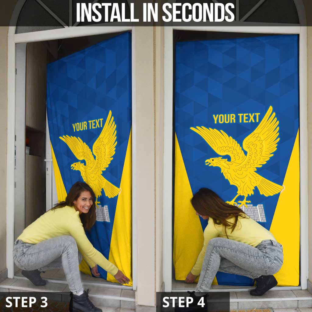 Personalized Italy Friuli-Venezia Giulia Door Cover Inspiration Flags Style - Wonder Print Shop