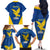 Personalized Italy Friuli-Venezia Giulia Family Matching Off The Shoulder Long Sleeve Dress and Hawaiian Shirt Inspiration Flags Style