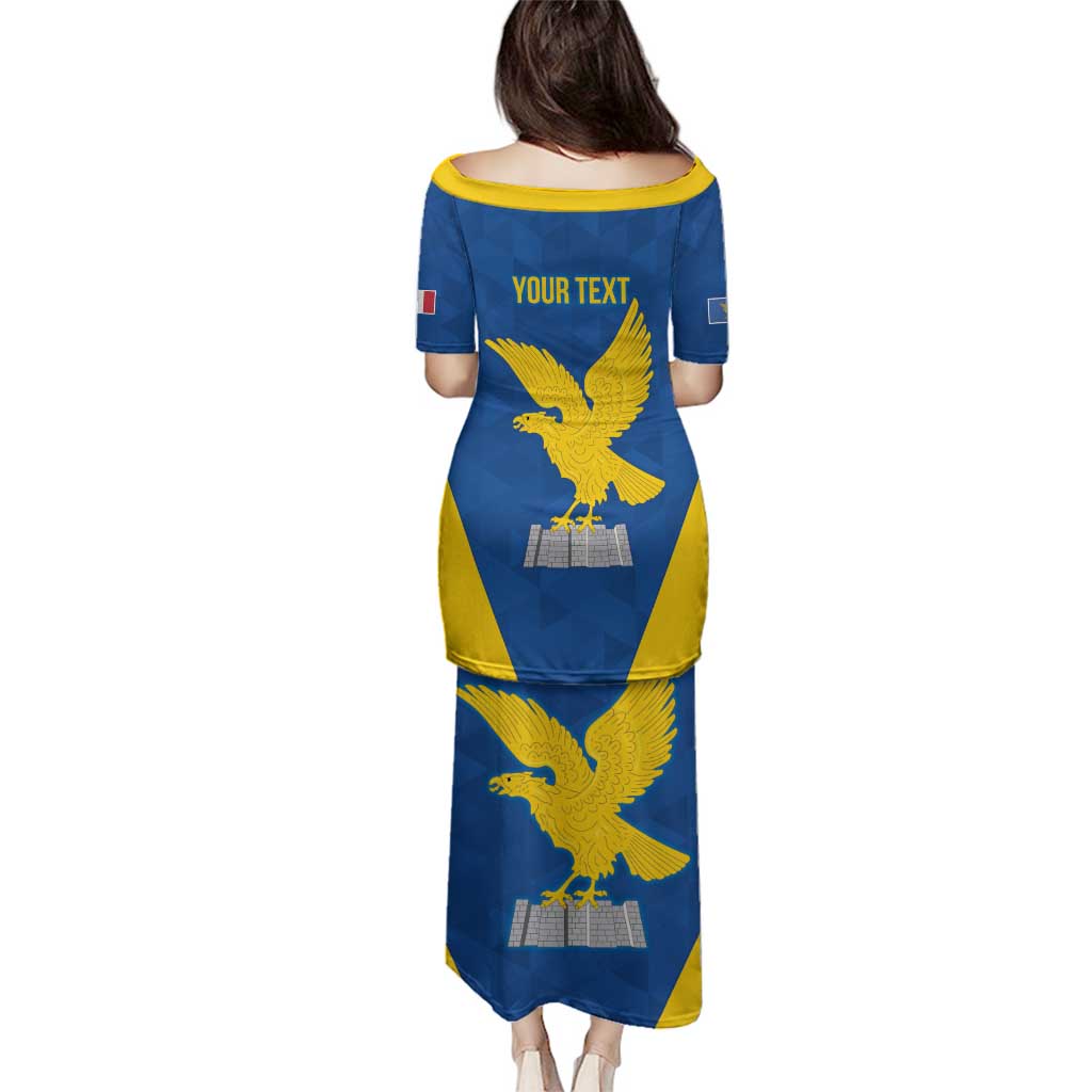 Personalized Italy Friuli-Venezia Giulia Family Matching Puletasi and Hawaiian Shirt Inspiration Flags Style