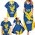 Personalized Italy Friuli-Venezia Giulia Family Matching Summer Maxi Dress and Hawaiian Shirt Inspiration Flags Style