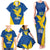 Personalized Italy Friuli-Venezia Giulia Family Matching Tank Maxi Dress and Hawaiian Shirt Inspiration Flags Style