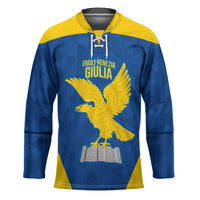 Personalized Italy Friuli-Venezia Giulia Hockey Jersey Inspiration Flags Style - Wonder Print Shop