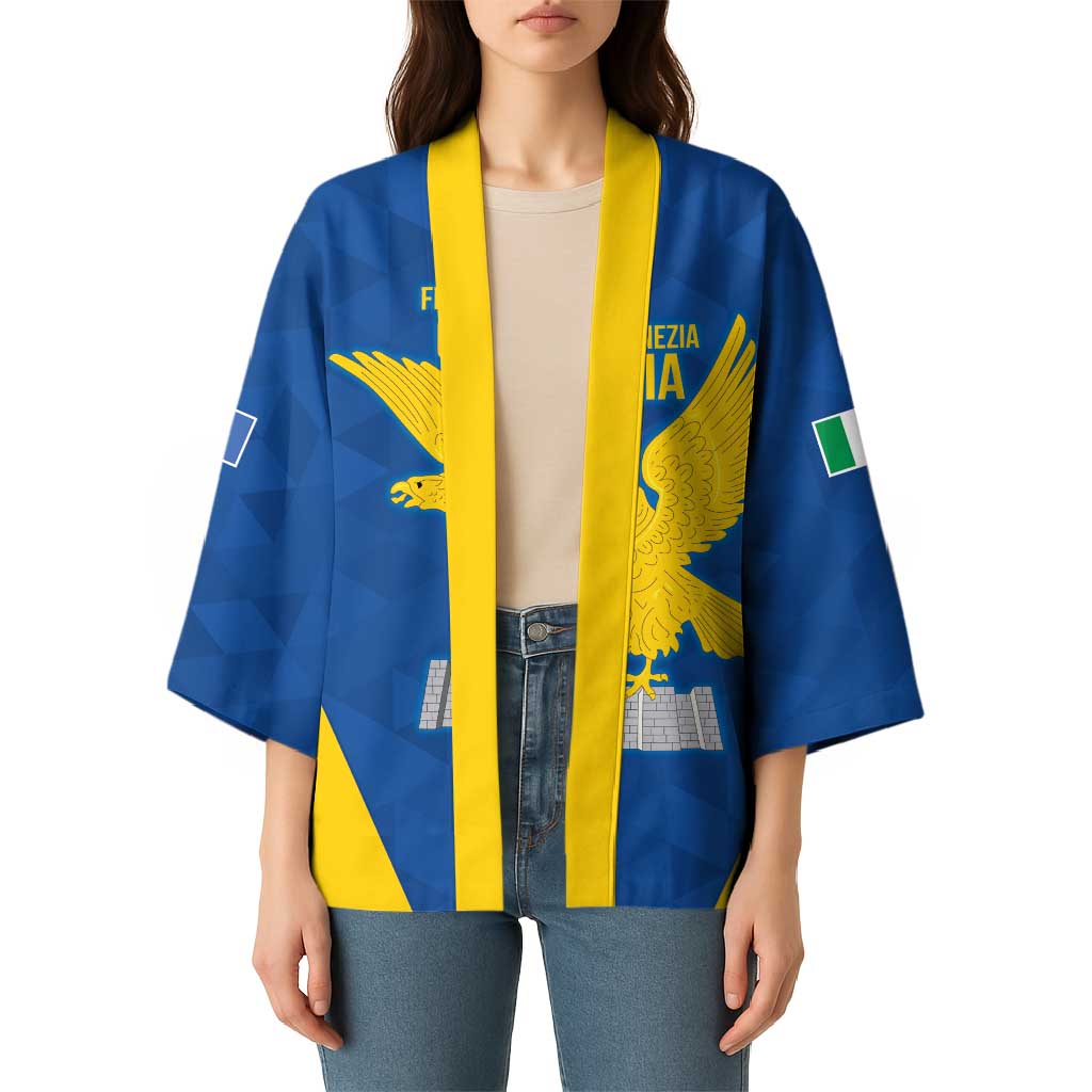 Personalized Italy Friuli-Venezia Giulia Kimono Inspiration Flags Style - Wonder Print Shop
