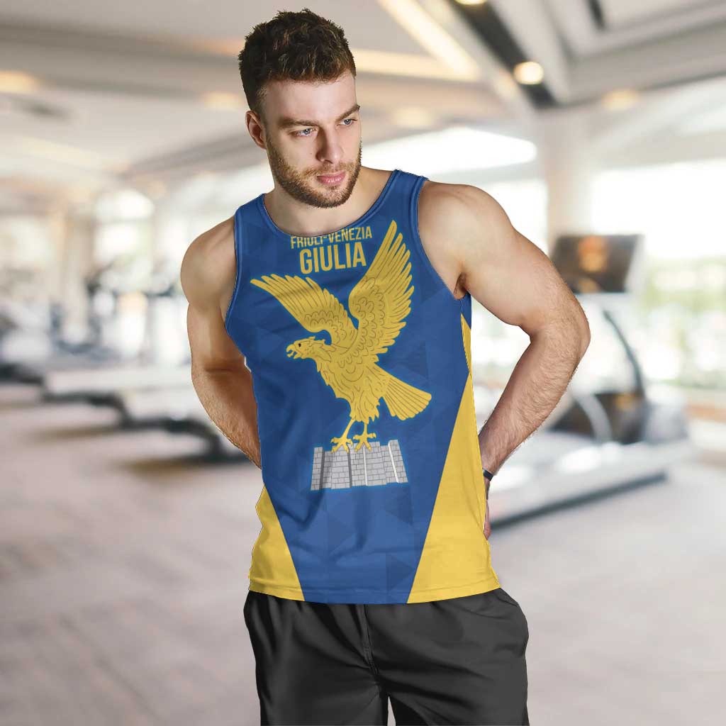 Personalized Italy Friuli-Venezia Giulia Men Tank Top Inspiration Flags Style