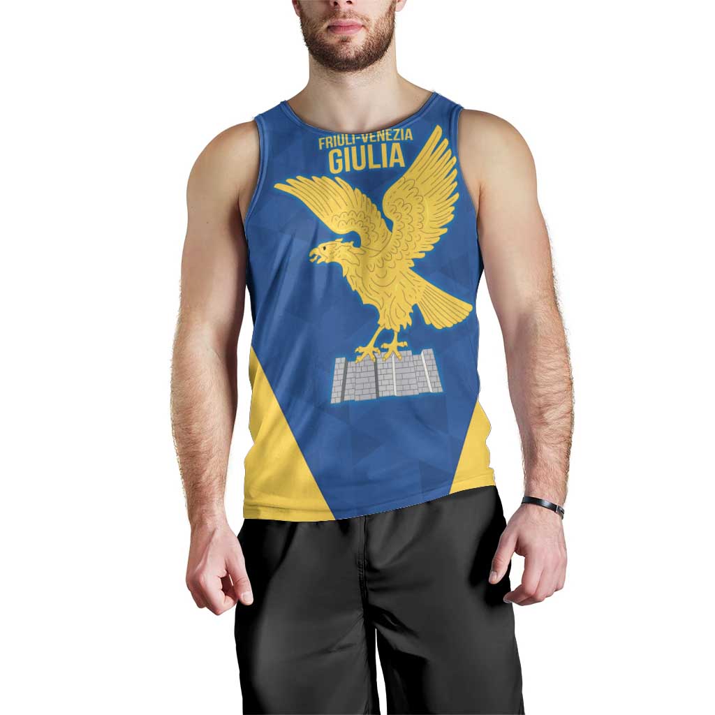 Personalized Italy Friuli-Venezia Giulia Men Tank Top Inspiration Flags Style