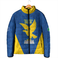 Personalized Italy Friuli-Venezia Giulia Padded Jacket Inspiration Flags Style - Wonder Print Shop