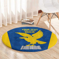Personalized Italy Friuli-Venezia Giulia Round Carpet Inspiration Flags Style