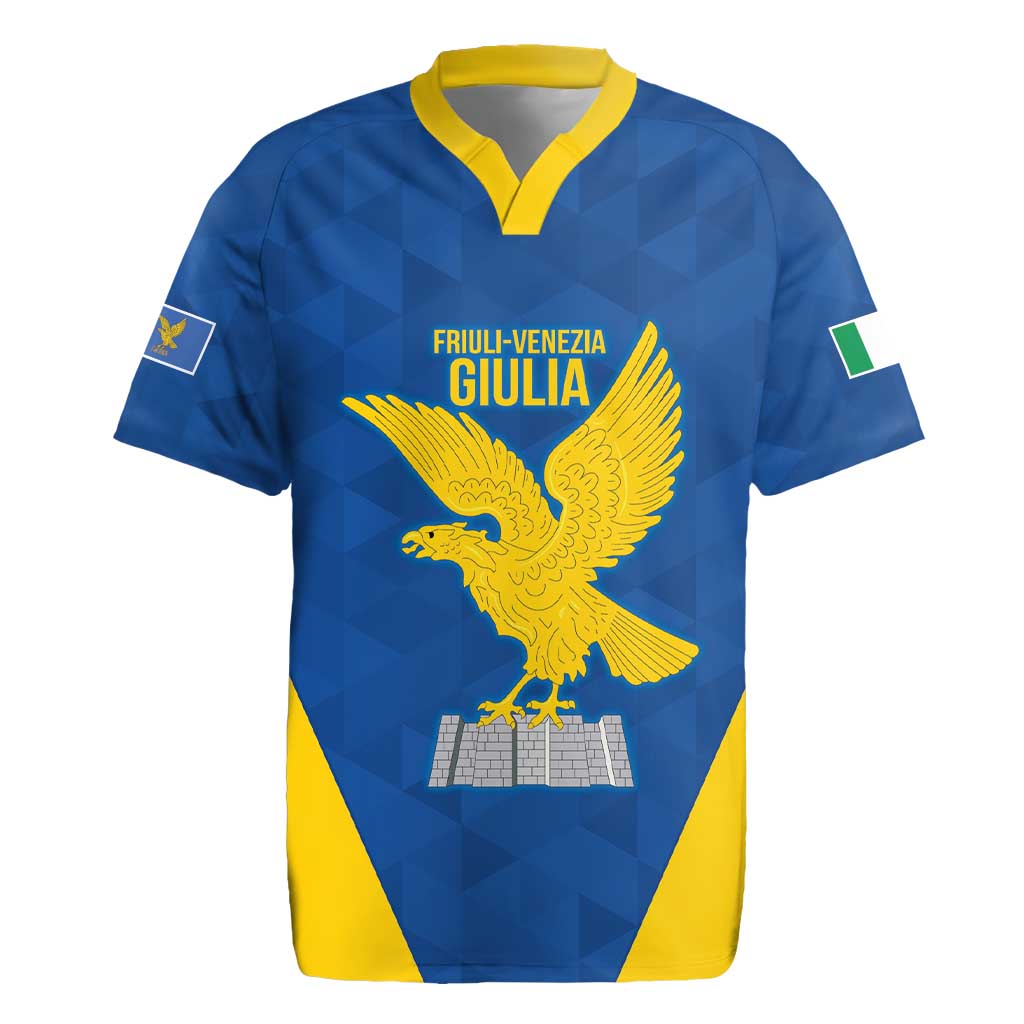 Personalized Italy Friuli-Venezia Giulia Rugby Jersey Inspiration Flags Style