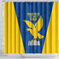 Personalized Italy Friuli-Venezia Giulia Shower Curtain Inspiration Flags Style