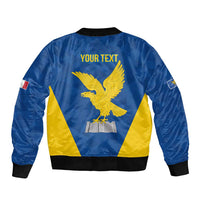 Personalized Italy Friuli-Venezia Giulia Sleeve Zip Bomber Jacket Inspiration Flags Style