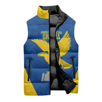 Personalized Italy Friuli-Venezia Giulia Sleeveless Puffer Jacket Inspiration Flags Style - Wonder Print Shop