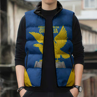 Personalized Italy Friuli-Venezia Giulia Sleeveless Puffer Jacket Inspiration Flags Style - Wonder Print Shop