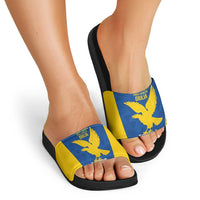 Personalized Italy Friuli-Venezia Giulia Slide Sandals Inspiration Flags Style - Wonder Print Shop