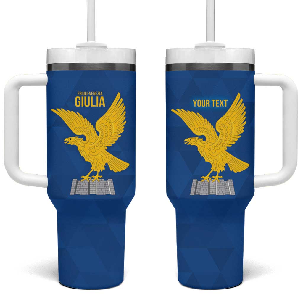 Personalized Italy Friuli-Venezia Giulia Tumbler With Handle Inspiration Flags Style