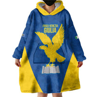 Personalized Italy Friuli-Venezia Giulia Wearable Blanket Hoodie Inspiration Flags Style