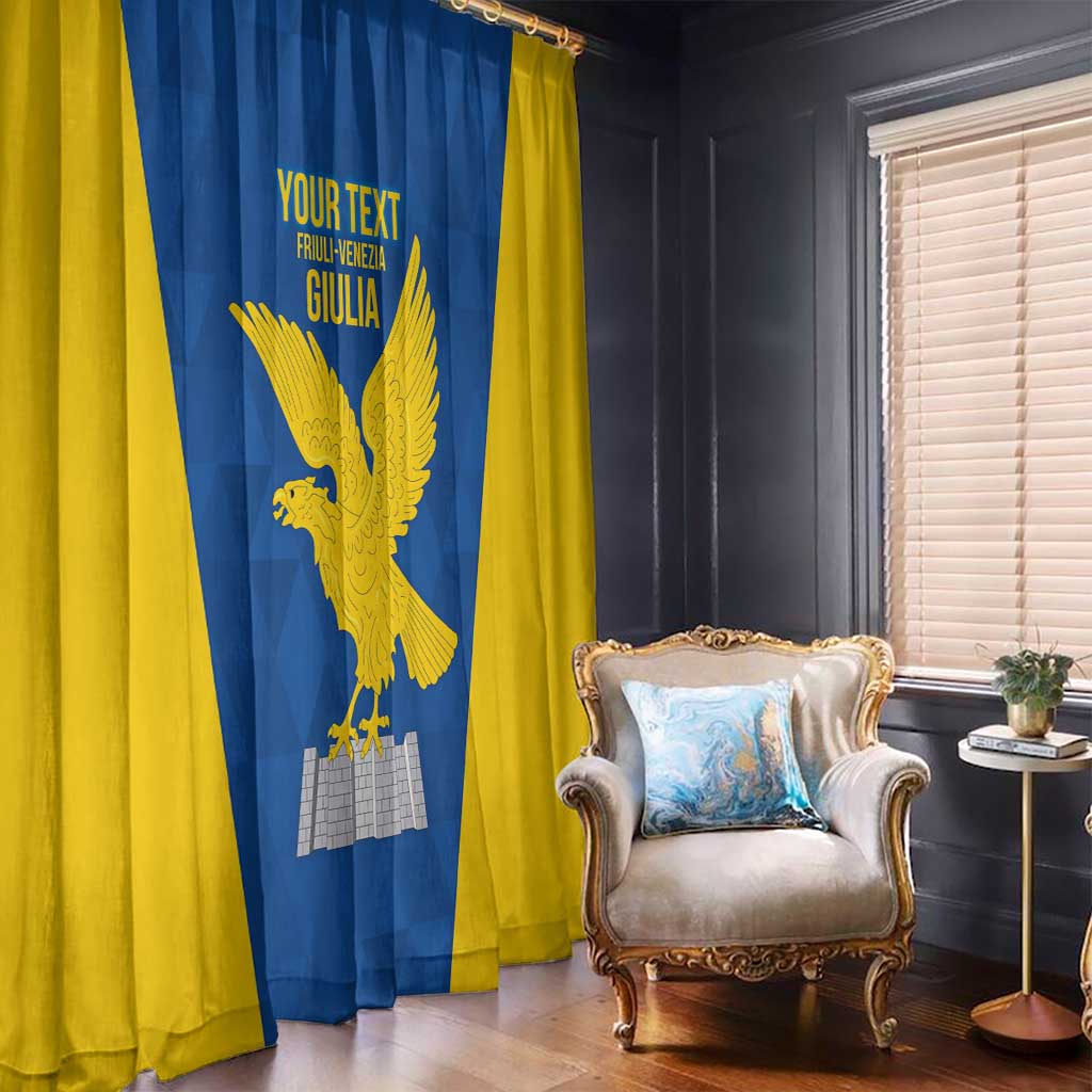 Personalized Italy Friuli-Venezia Giulia Window Curtain Inspiration Flags Style