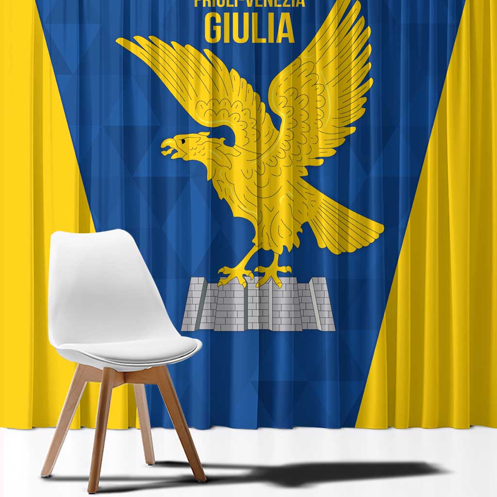 Personalized Italy Friuli-Venezia Giulia Window Curtain Inspiration Flags Style