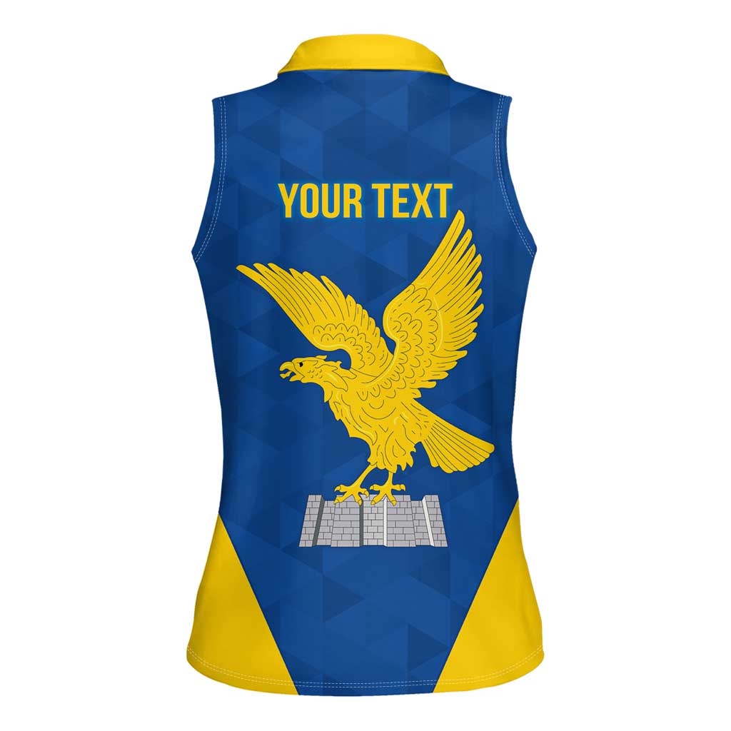 Personalized Italy Friuli-Venezia Giulia Women Sleeveless Polo Shirt Inspiration Flags Style