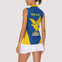 Personalized Italy Friuli-Venezia Giulia Women Sleeveless Polo Shirt Inspiration Flags Style