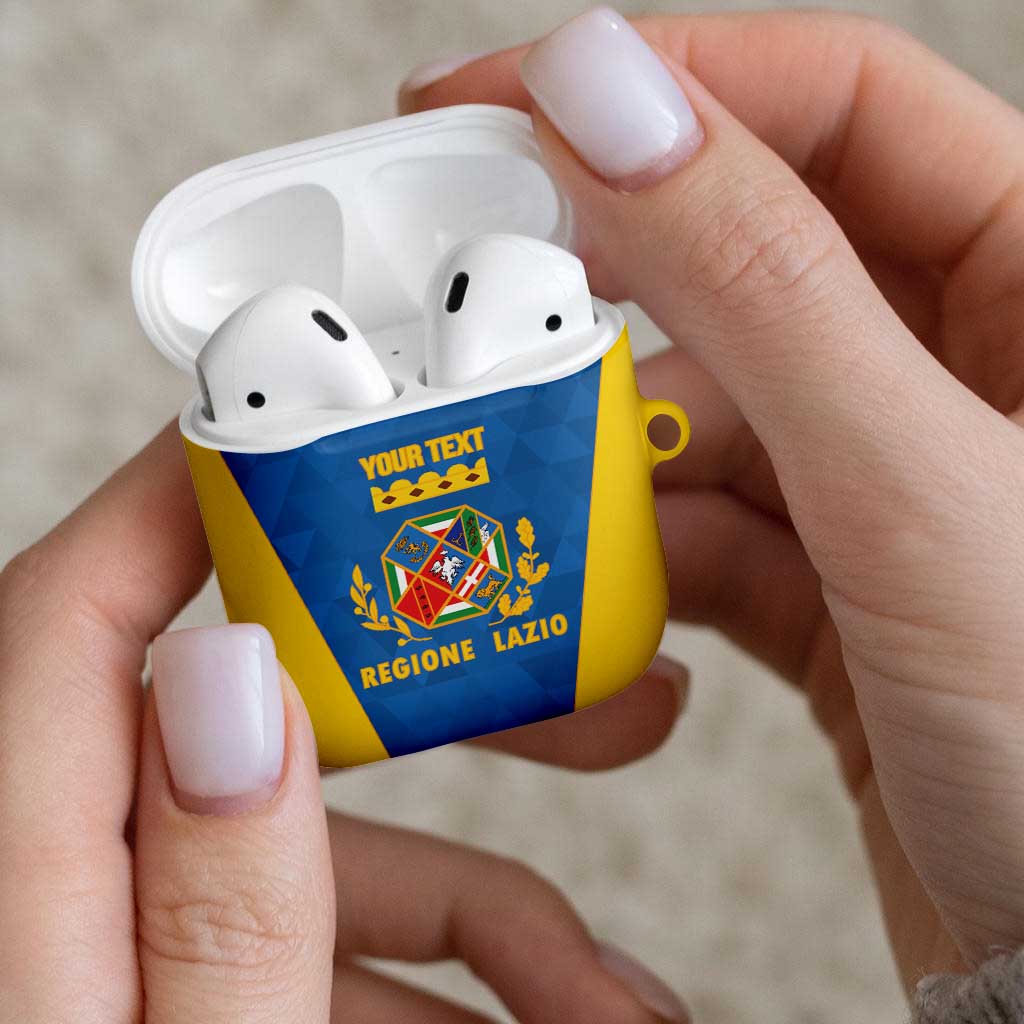 Personalized Italy Lazio AirPods Case Inspiration Flags Style - Wonder Print Shop